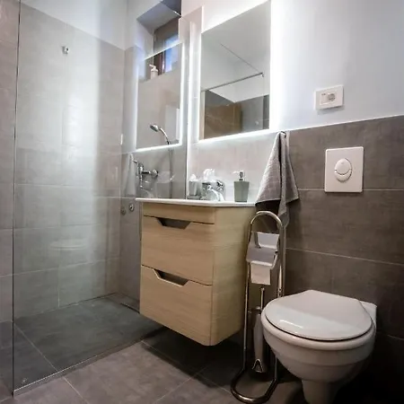 Gray Brick Apartment Subotica
