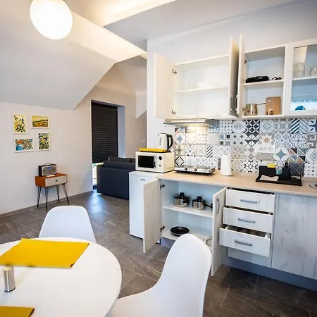 Gray Brick Apartment