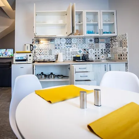 Gray Brick Apartment